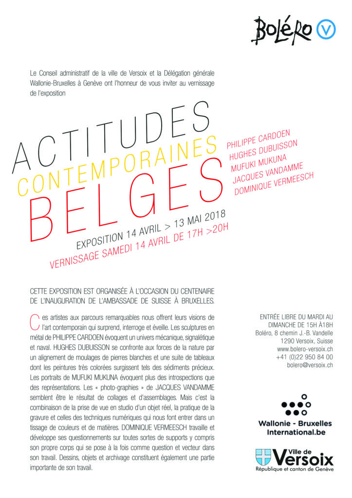 Invitation Actitudes belges